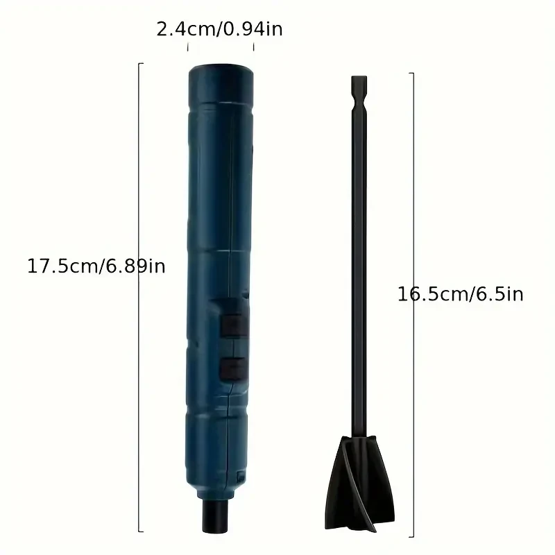 USB Rechargeable Paint & Resin Mixer - Metal, Low Voltage, Craft Tool with Adjustable Speeds