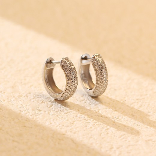 Irregular Zircon Earrings Earrings Fashion Diamond