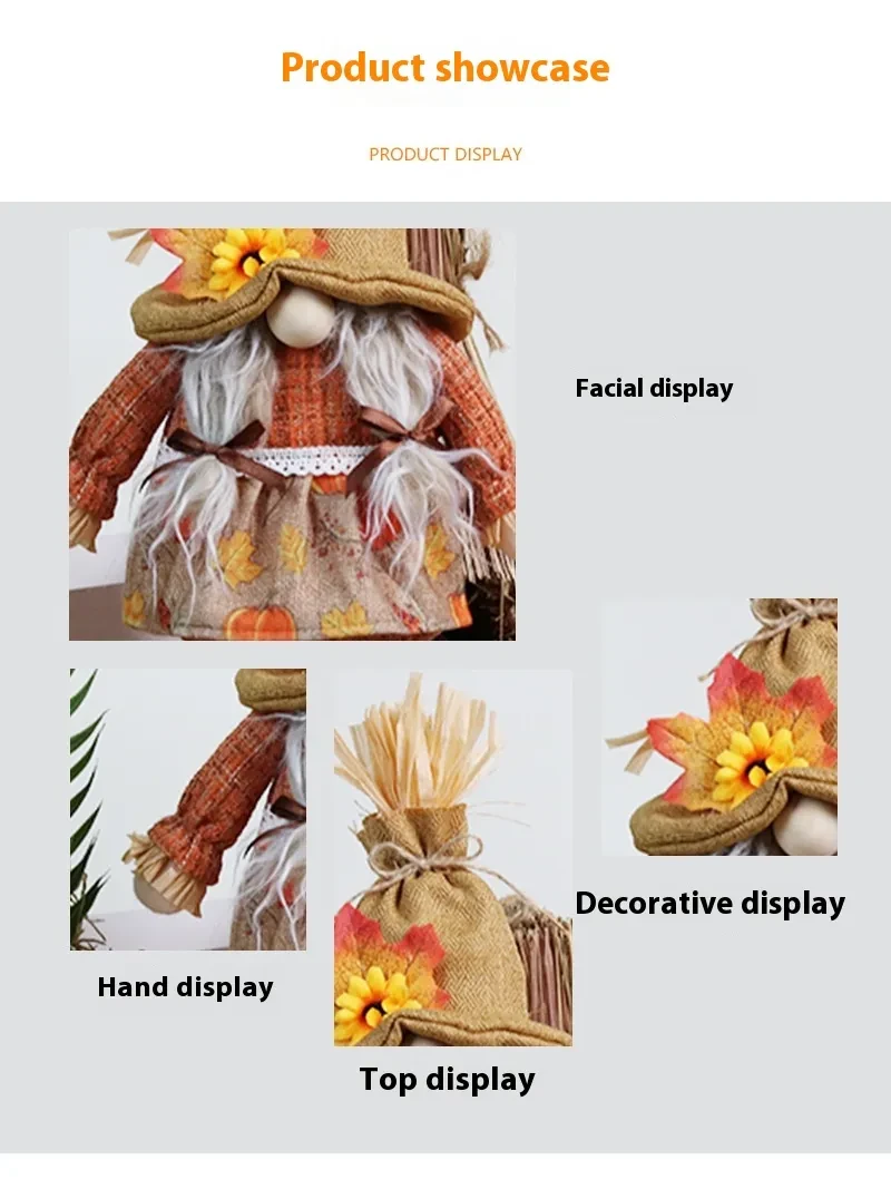 Thanksgiving Decorations Home Decorations Doll