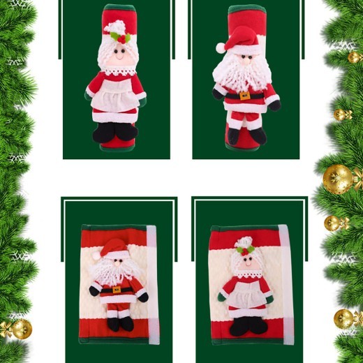 New Christmas Decoration Refrigerator Glove