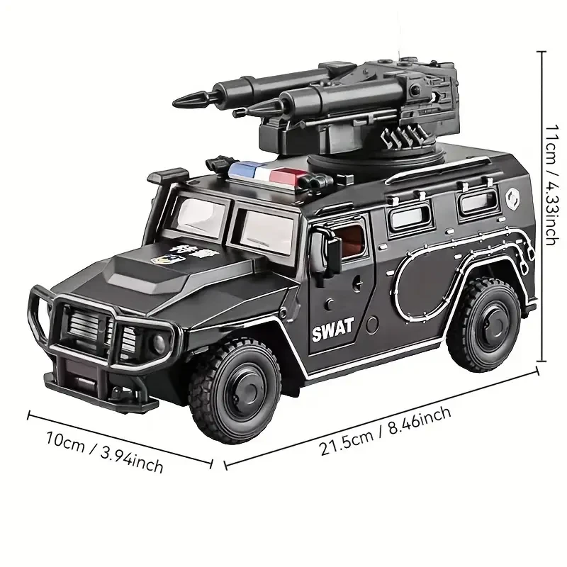 Scale Metal SWAT Armored Buggy