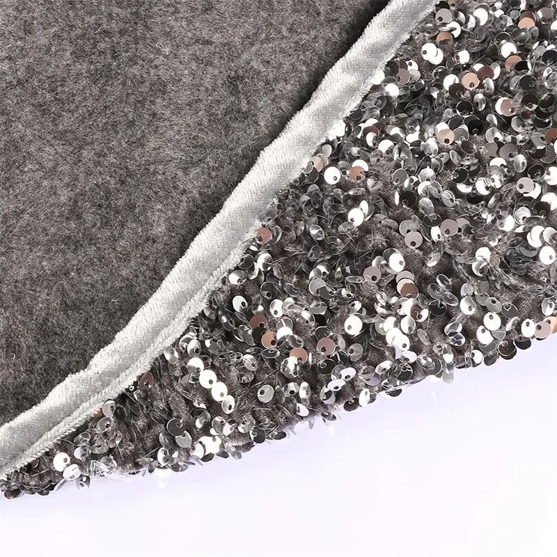 Sequins Decoration Tree Girth Sequin Tree Skirt