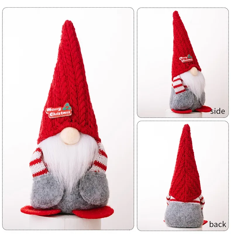 Pocket Pointed Hat Faceless Doll Christmas Decoration Supplies