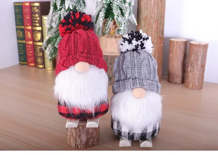 Christmas Decoration Supplies Ski Doll Christmas Small Ornaments