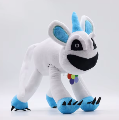 Smiling Little Animal Plush Toy Cat