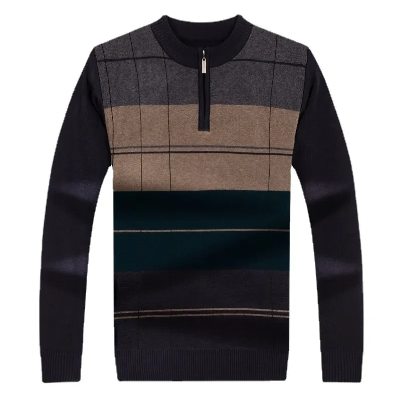 hick Warm Clothes Grandpa Middle-aged And Elderly Men's Sweater