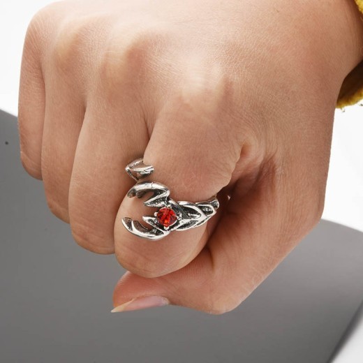 Retro Hip Hop Scorpion Ring