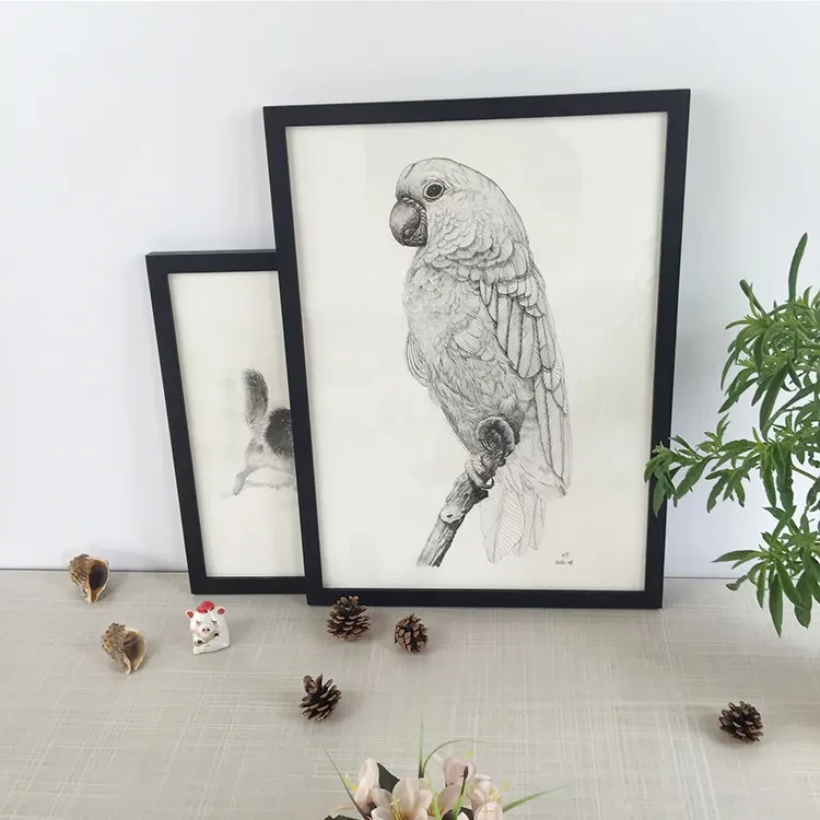 Solid Wood Photo Frame Combination Creative Wall Hanging Large Picture Frame