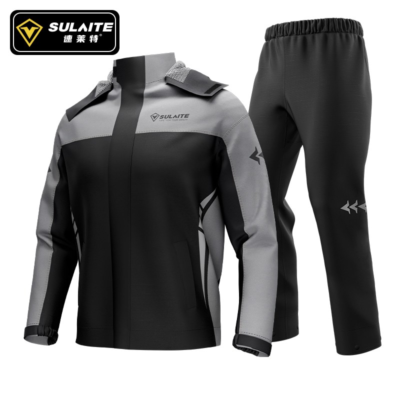 SULAITE Waterproof Motorcycle Raincoat Suit