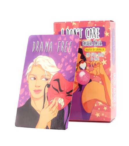 82 Cards I DON'T CARE Oracle Deck