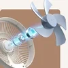 Portable wall-mounted fan
