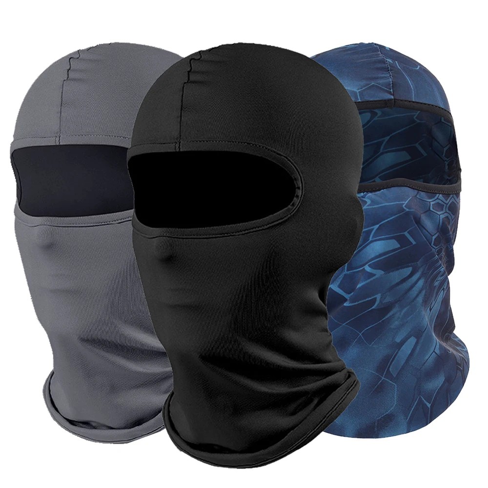Balaclava Motorcycle Face Mask  Windproof Dustproof Full Face Shield for Biker