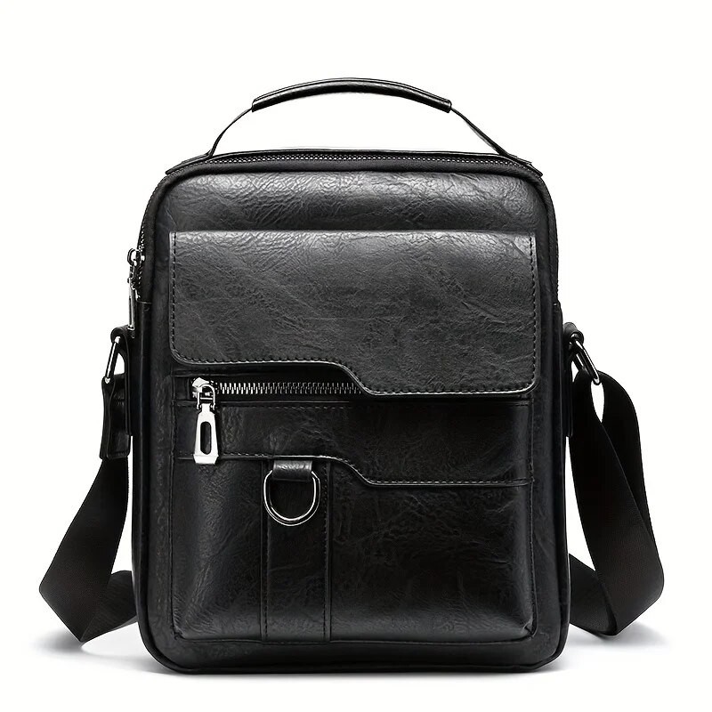 Men's PU Leather Shoulder Bag
