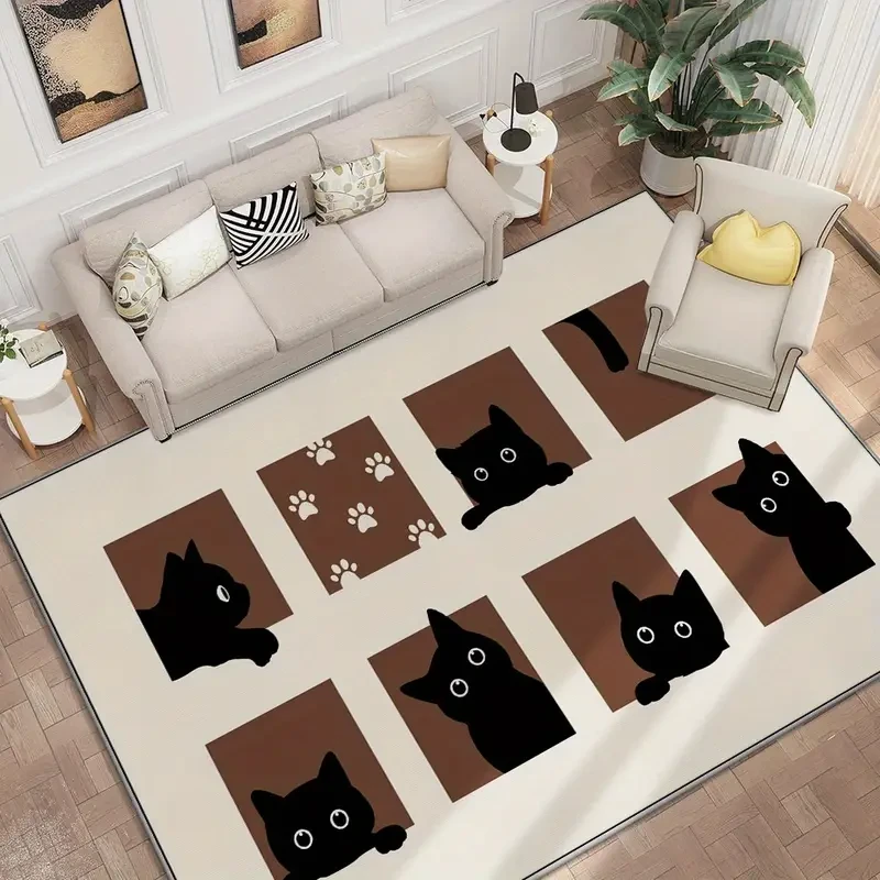 Luxurious Crystal Velvet Area Mat