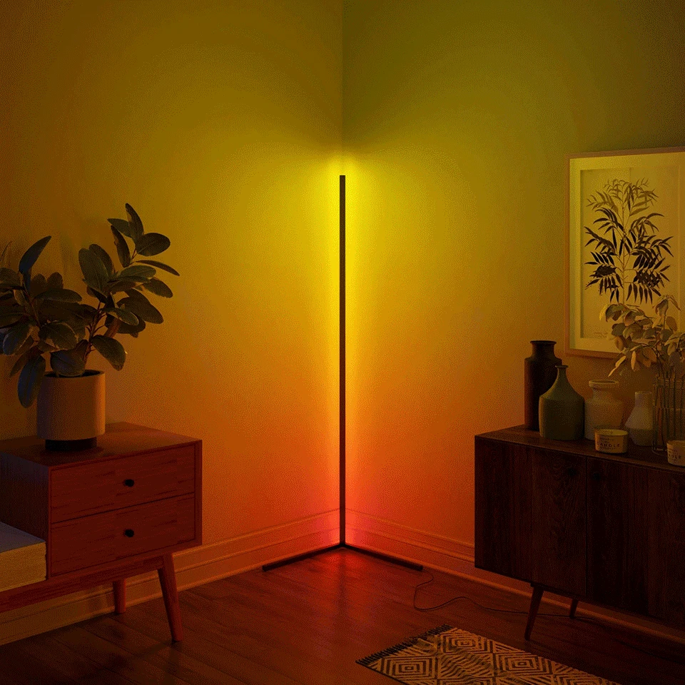 Smart RGB Dream Color Floor Lamp - Music Sync with APP & Remote Control