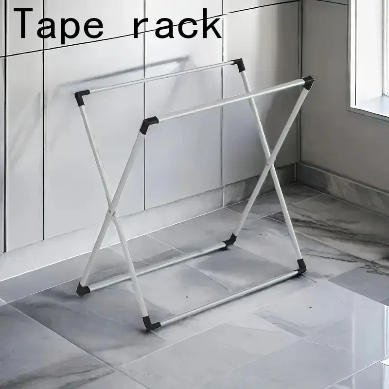 Foldable Triple-Grid Laundry Basket in Grey - Durable Canvas with Dark