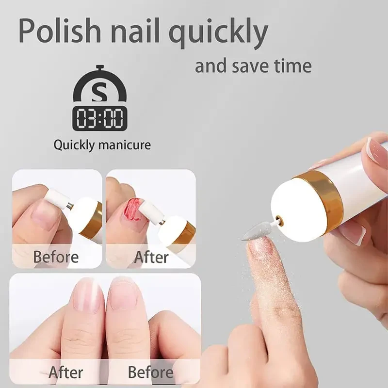 Electric Nail Drill Polisher