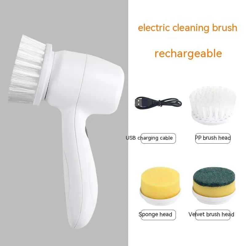 Spinning Scrubber Handheld Electric Cordless Cleaning Brush