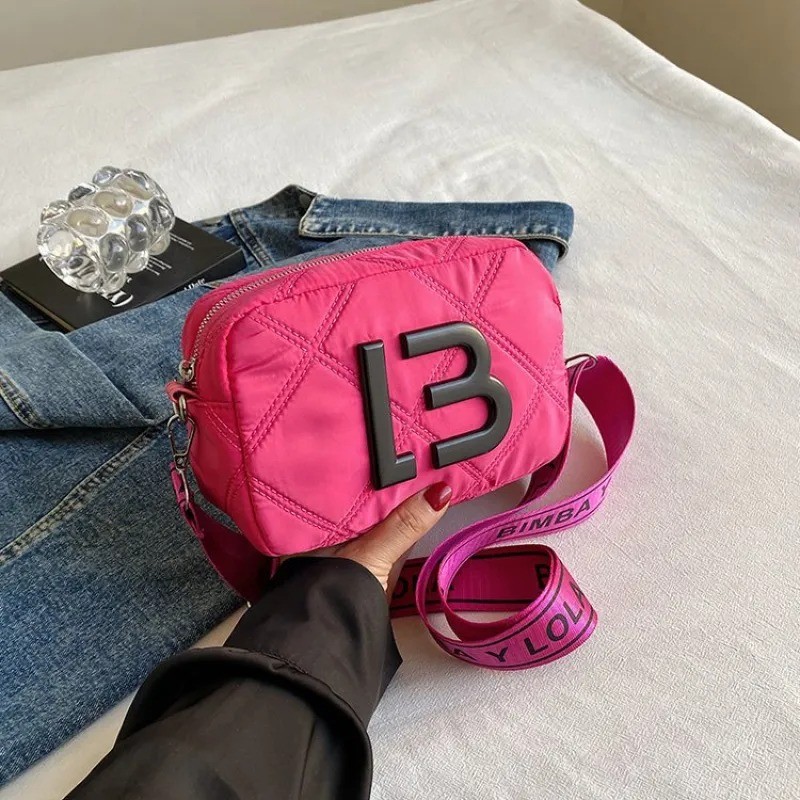 Women's Solid Color Small Square Shoulder Bag