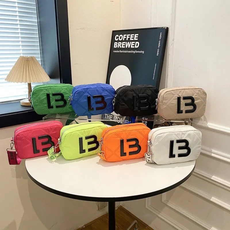 Women's Solid Color Small Square Shoulder Bag