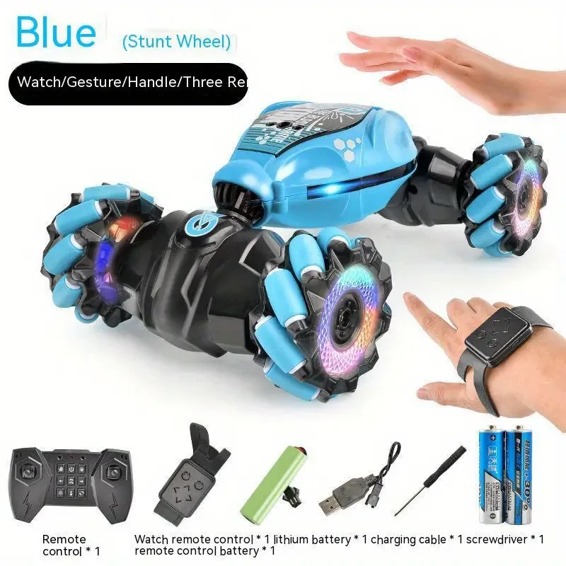 Gesture-Controlled Transforming Remote Control Car for Kids