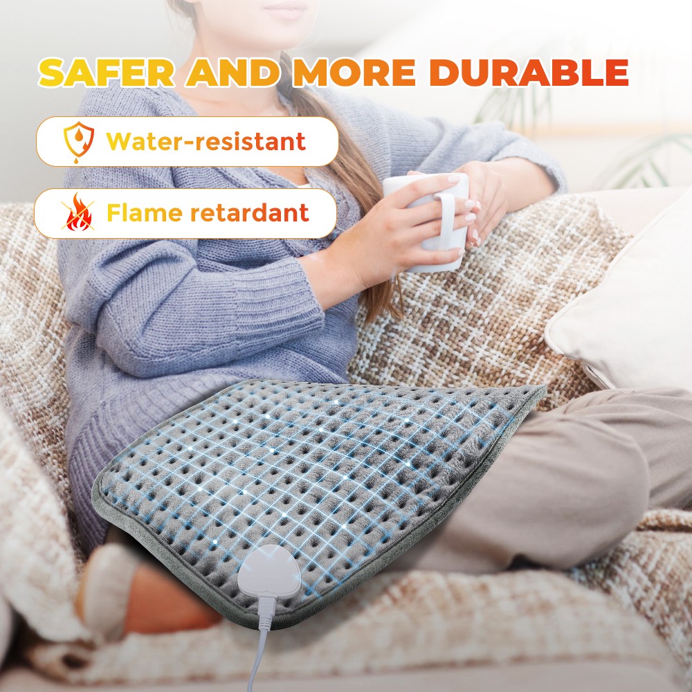 Electric Heating Blanket 58x29cm Heated Pad