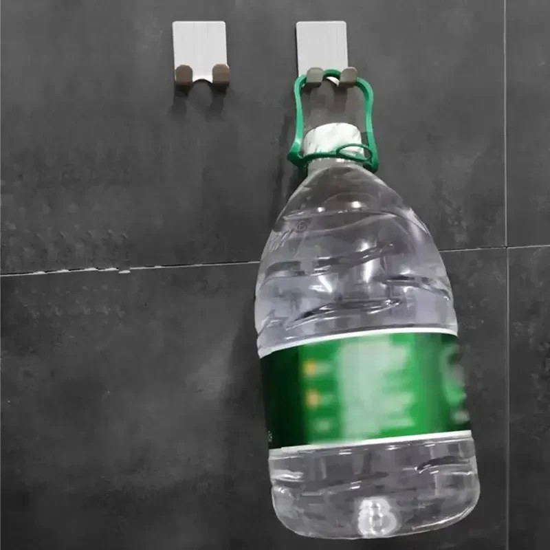 2pcs Razor Holder 304 Stainless Steel Shaving Razor Stand and Bathroom Hook Organizer for Compact Razor Storage