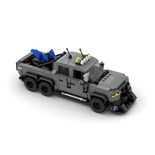 Hitchhiking Model Building Block Toy