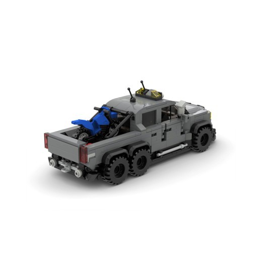Hitchhiking Model Building Block Toy