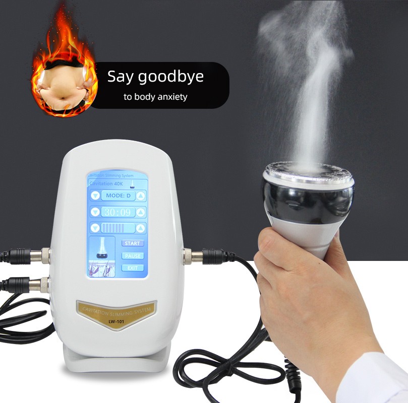 3in1 40K Cavitation RF Ultrasonic Body Slimming Machine - Beauty Device and Facial Massager