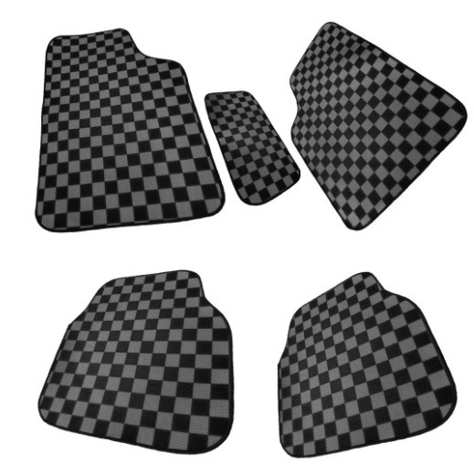 Car Universal Foot Pad Checkerboard