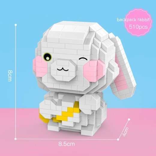 Micro Particle Children Educational Assembly Toy Building Blocks Girl New Year Small Gift