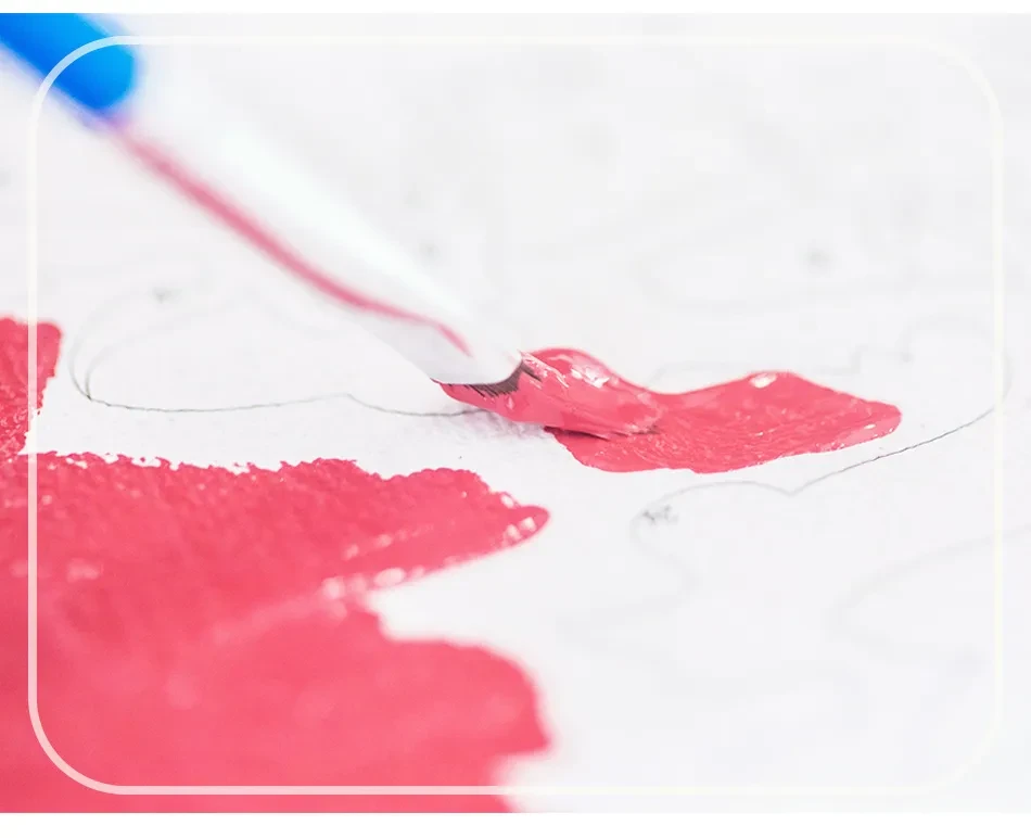 Frame Oil Painting Flower Landscape Character Animal Photo