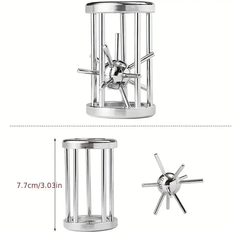 4pcs Brain-Boosting IQ Test Jigsaw Puzzle