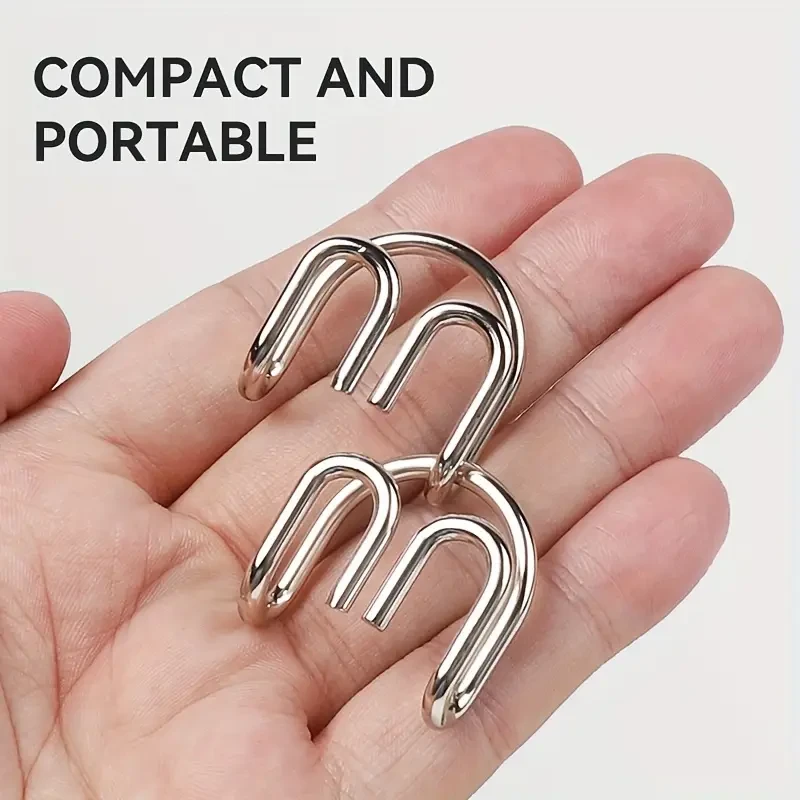 A Set of 50pcs Intellectual Toys for Unlocking