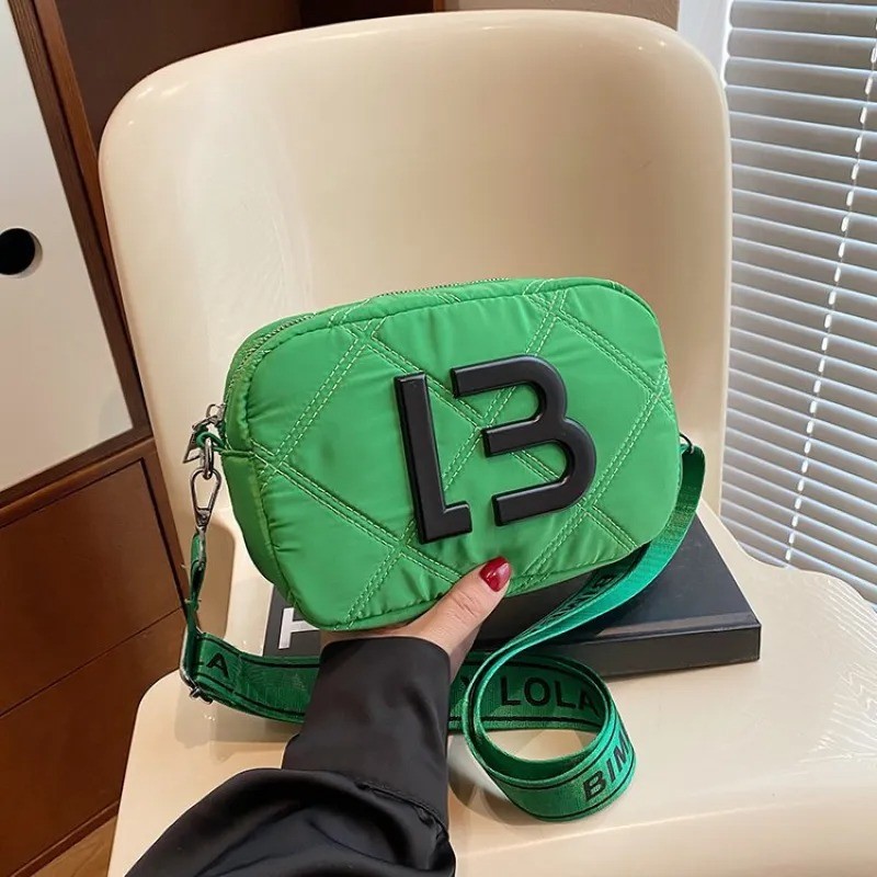 Women's Solid Color Small Square Shoulder Bag