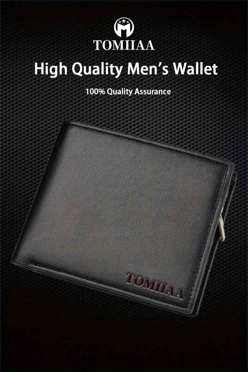 2pcs TOMIIAA Men'S Genuine Leather Belt and Wallet Set - Casual Style with Automatic Alloy Buckle - High-Quality Business Accessories