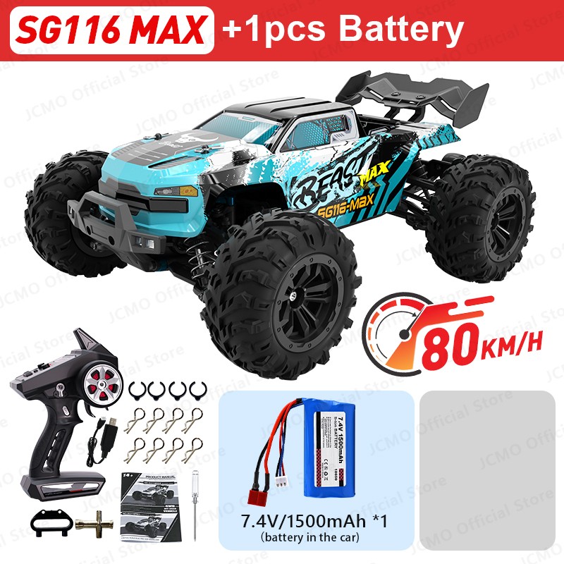 ZLL SG116 MAX RC Car - Brushless 4WD Professional Racing Car