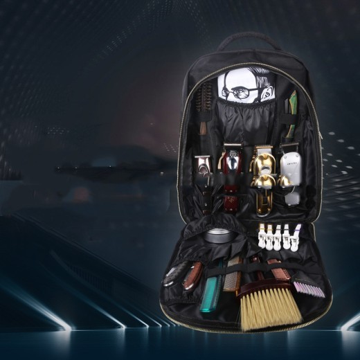 Hairdressing tools backpack barber shop scissors bag