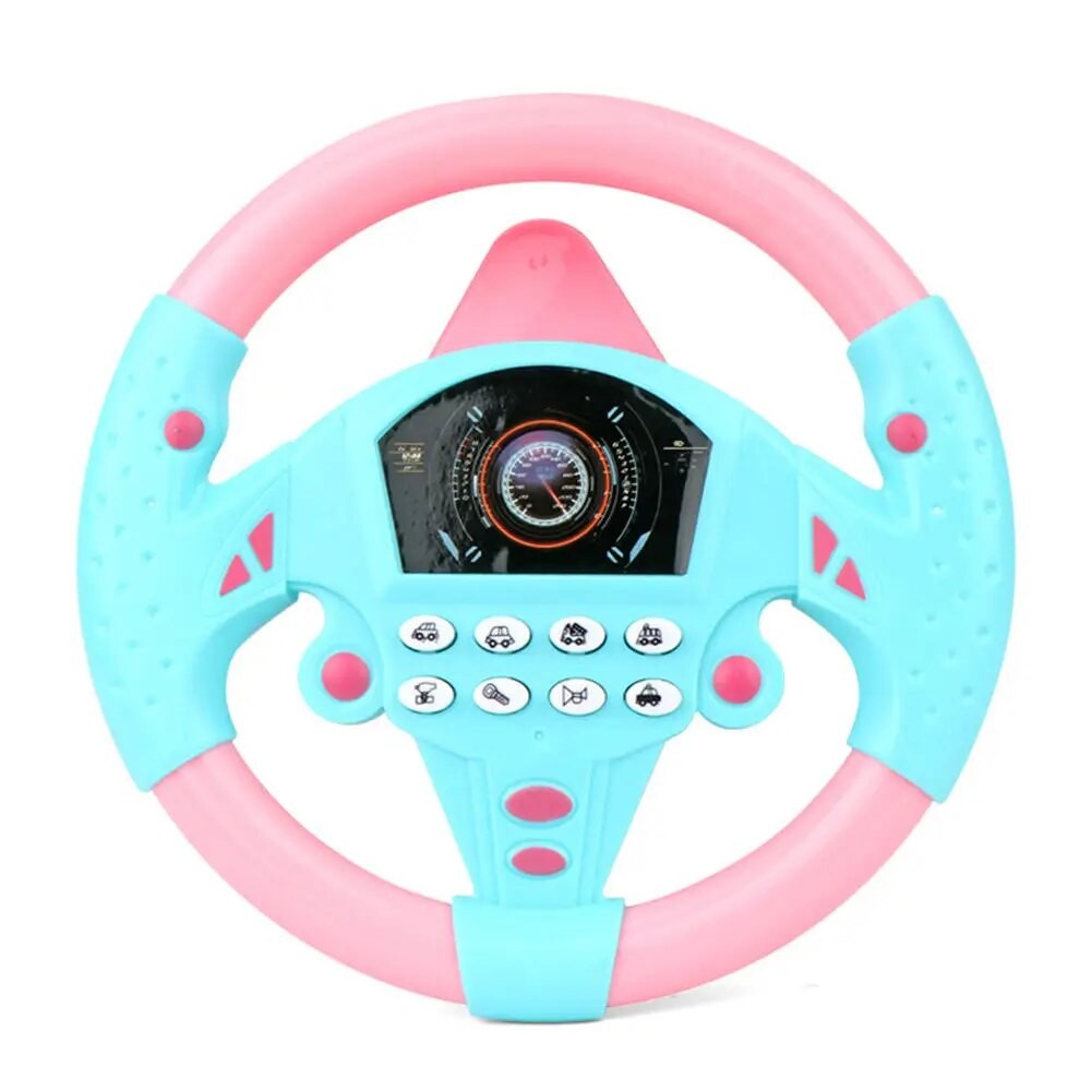 Kids' Electric Steering Wheel Driving Simulator