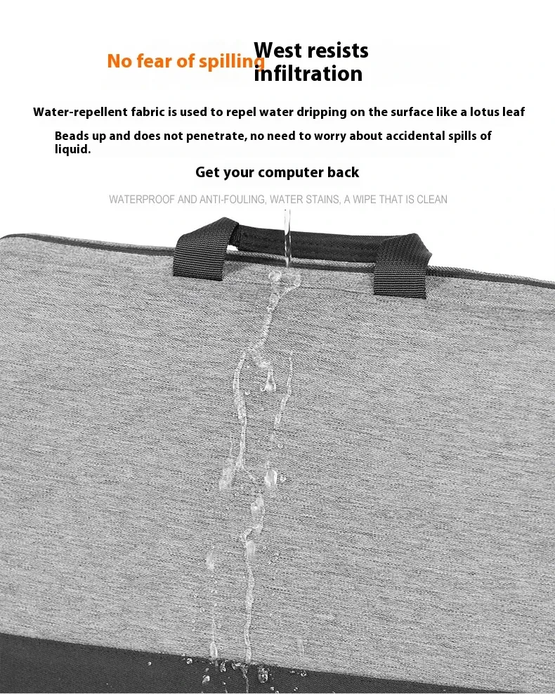 Waterproof And Shockproof Business Commute Laptop Bag