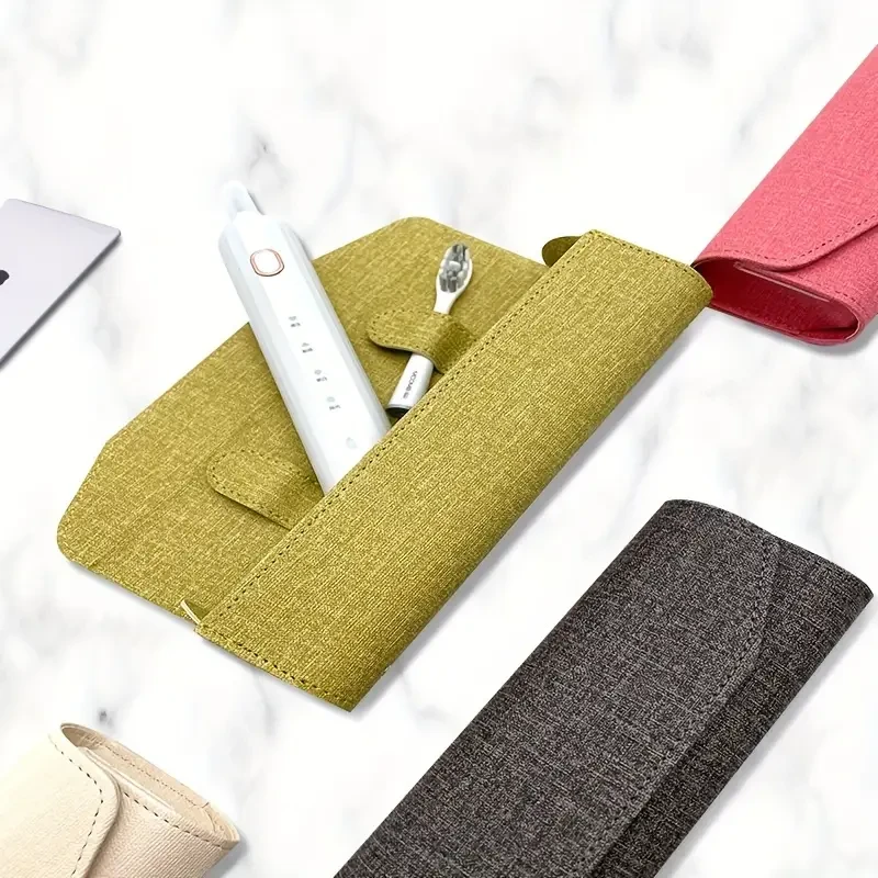 Portable Electric Toothbrush Storage Case, Travel Toothbrush Holder, Universal Fit Protective Cover, Durable Fabric Pouch