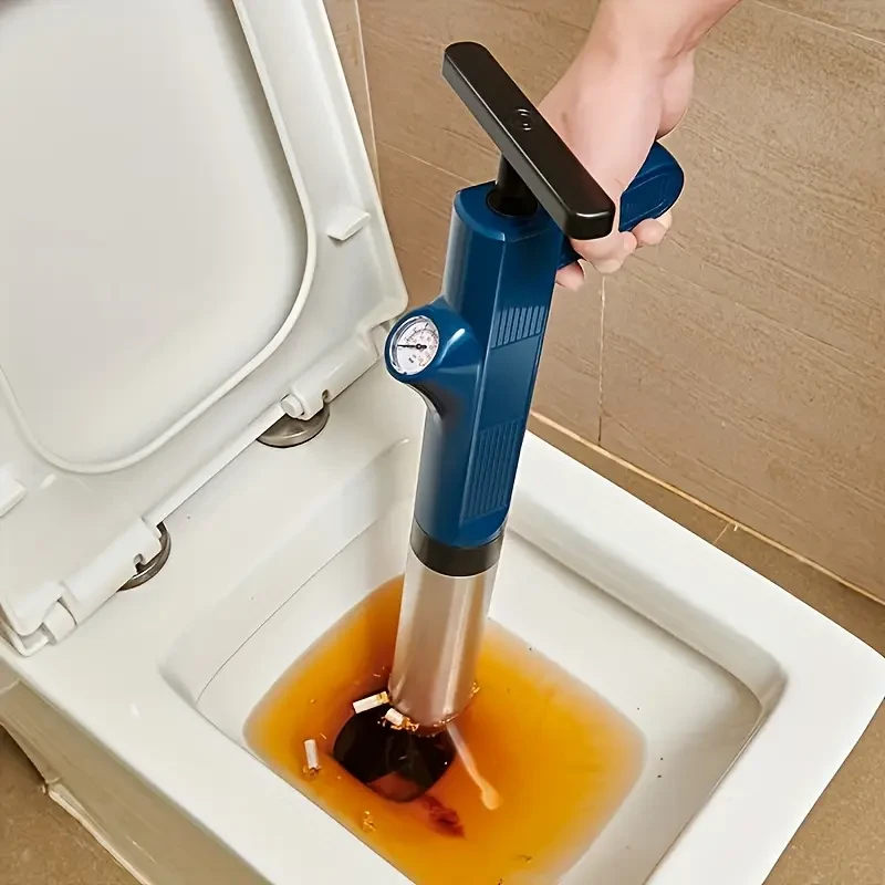Universal Toilet Auger - Drain Unclogging Tool For Bathrooms And Kitchens, Powerful Pipe Rescuer For Home Use, Effective Toilet Clog Remover And Drain Cleaner