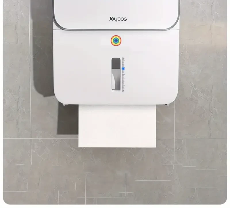 Waterproof Wall-Mounted Tissue Holder - Self-Adhesive, Space-Saving Storage for Bathroom & Living Room