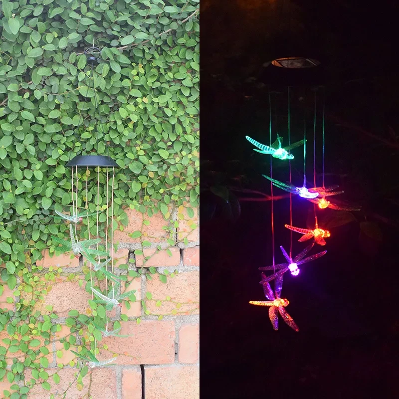 Solar Wind Bell Lamp LED Wind Bell Lamp