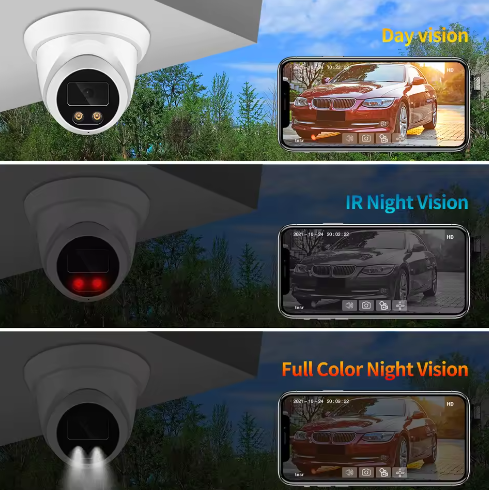 New 4K 8MP IP Camera Audio Outdoor