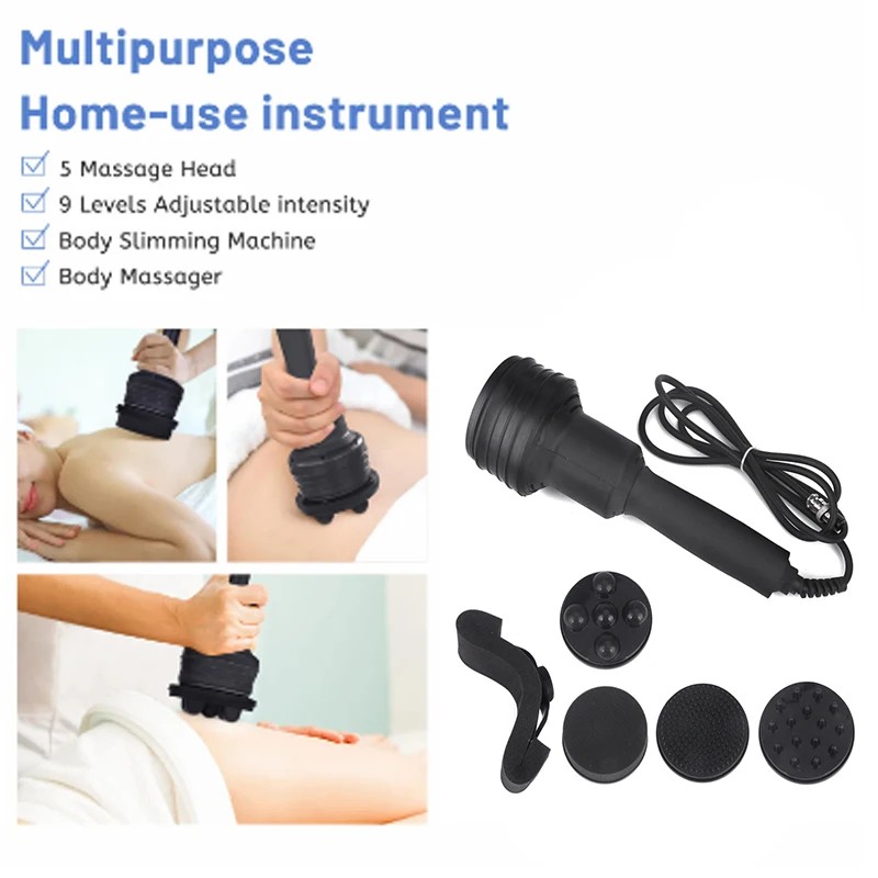 5 IN 1 Portable Fitness G5 Vibration Cellulite Massager - Slimming Machine and Fat Remover