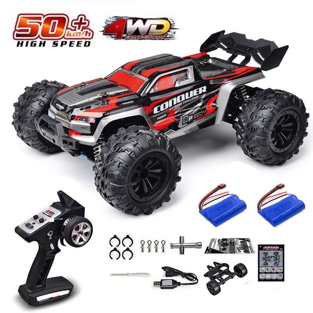 Off-Road 4x4 RC Car - High Speed 70KM/H Brushless 4WD Monster Truck