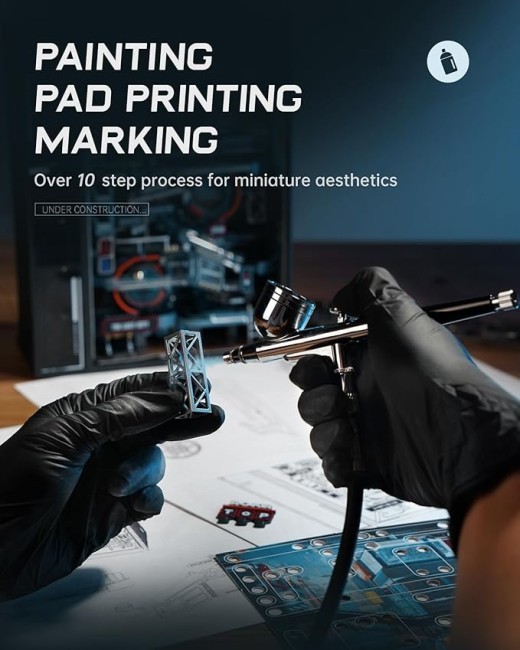 ROBOTIME 3D Puzzle Model Kit To Build Last City, Marble Run LED Glow In The Dark MR01S