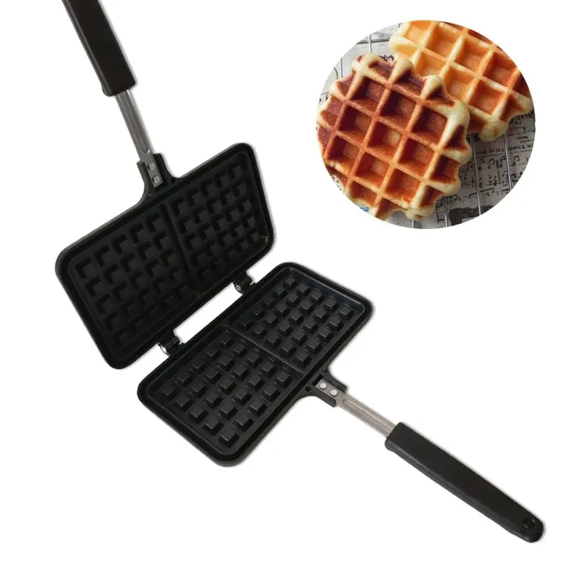 Home Fashion Black Waffle Plaid Cake Mold